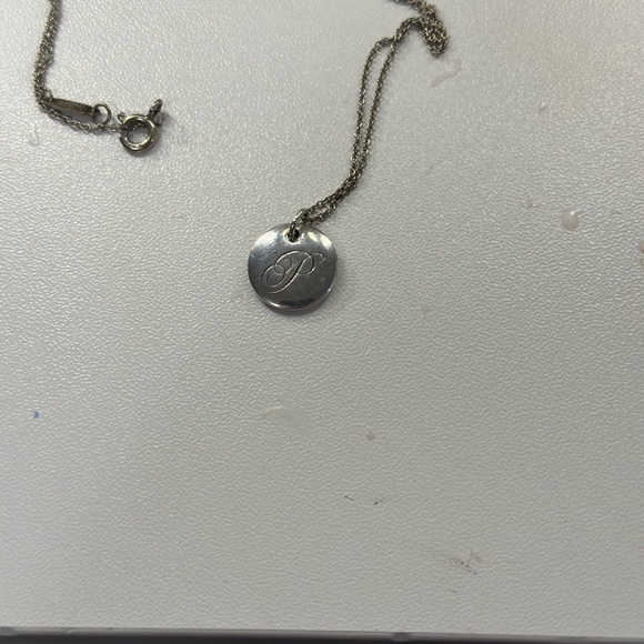 Tiffany & Co initial necklace - Picture 2 of 5